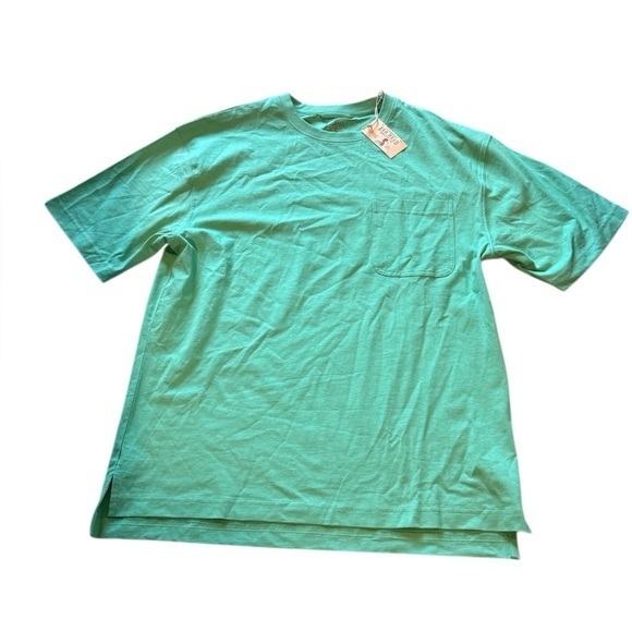 Seafoam Green Redhead Brand Co. Pocket T-Shirt Size M Nwt